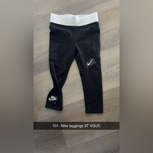 Nike Kids Black Air Leggings